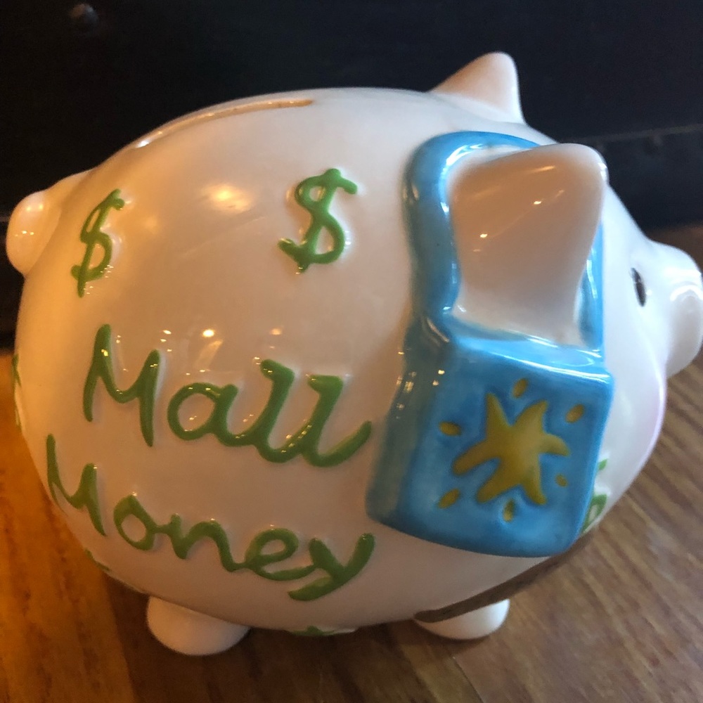 Mall money piggy bank